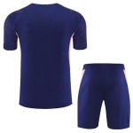 Kinder Feyenoord Rotterdam Trainingsshirts 2025-26 Blaue Kurzarm